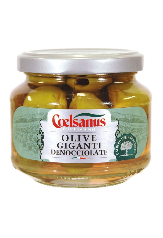Olives géantes dénoyautées 